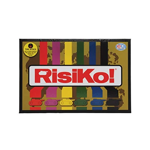 EDITRICE GIOCHI - RISIKO - Risiko classico - Gioco da tavolo di strategia - Gioco in scatola per adulti e bambini - A partire dai 10 anni - Board game da 3 a 6 giocatori - Per sfide in famiglia