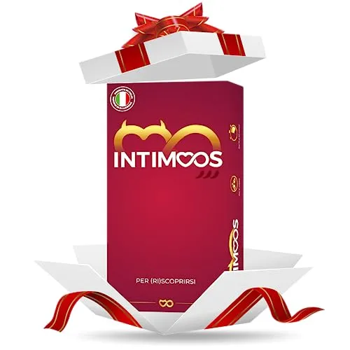Giochi di coppia – INTIMOOS red - Giochi di società - Coupon di Coppia – Regalo per lei – Regalo per lui – Regali di Coppia - dai creatori di JUDUKU