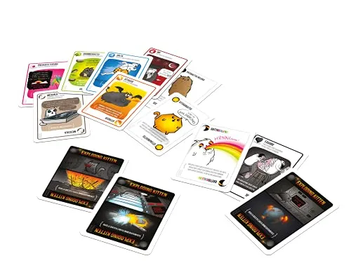 Asmodee - Exploding Kittens - Gioco di Carte, Party Game, 2-5 Giocatori, 7+ Anni, Edizione in Italiano