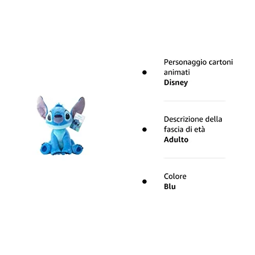 Generic Disney, STITCH PELUCHE CON SUONO 30cm DCL9274
