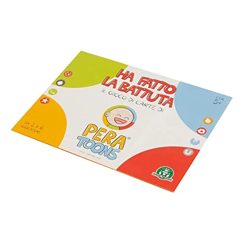 Pera Toons - Gioco Di Carte Con Freddure E Battute Di Pera Toons Per Divertirsi In Famiglia , Per Bambini A Partire Dai 5 Anni; Per02000; Giochi Preziosi