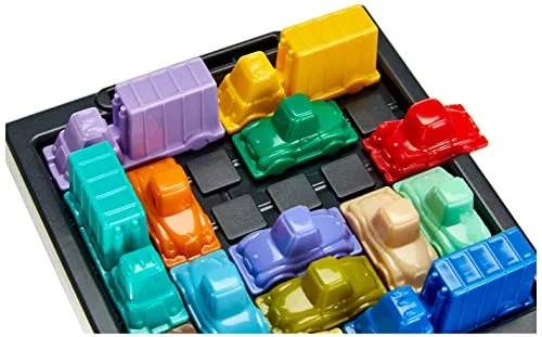 ThinkFun - Rush Hour Scappa Dagli Ingorghi, Gioco di Logica per Bambini Età 8+ Anni