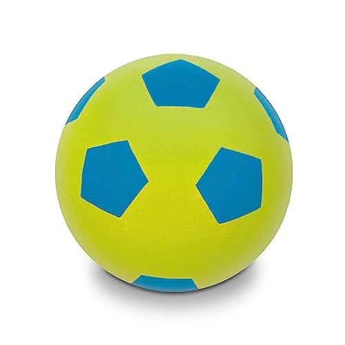 Mondo Toys - SOFT FLUO BALL 200 - Pallone di spugna diametro 20 cm - 1 palla morbida - colori misti - 07926