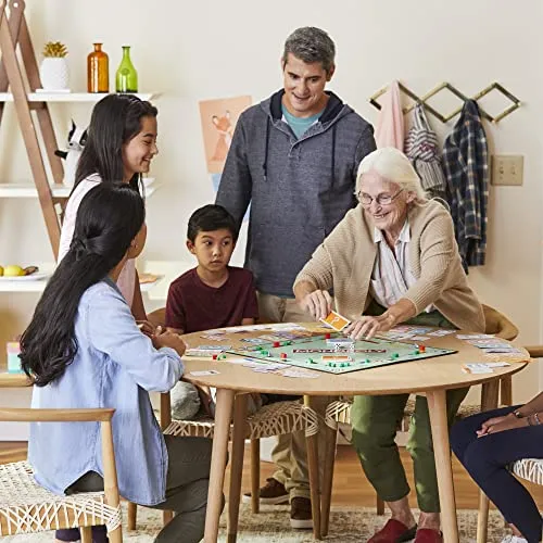 Hasbro Monopoly Classico Gioco Da Tavolo Per Famiglie E Bambini, Dagli 8 Anni In Su, Multicolore