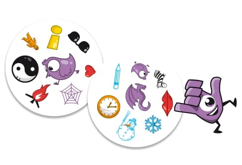 Asmodee - Dobble - Divertente Gioco da Tavolo per Tutta la Famiglia, 2-8 Giocatori, 6+ Anni, Edizione in Italiano