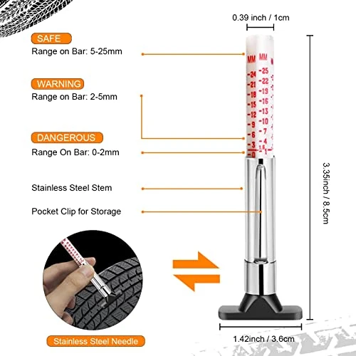 MAIKEHIGH 100 Pezzi Kit Riparazione Pneumatici Auto, Kit Riparazione Gomme, Ripara Gomme Tubeless Emergenza per Auto, Moto, Trattore, Camion, ATV, SUV