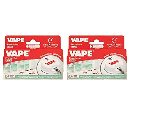 Naramaki® Insetticida Vape Antiformiche - 2 Confezioni da 2 Esche