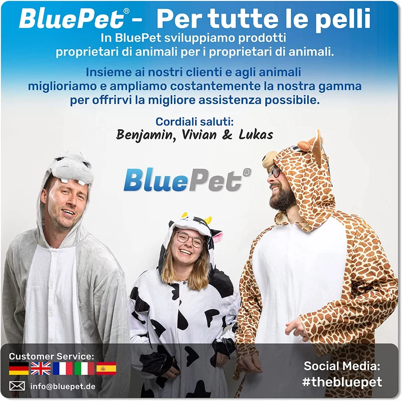BluePet® Detergente per Zampe per Cani | Rimuove Sporco e sporcizia dalle Zampe del Cane | incl. Asciugamano in Microfibra (per Grandi Zampe)