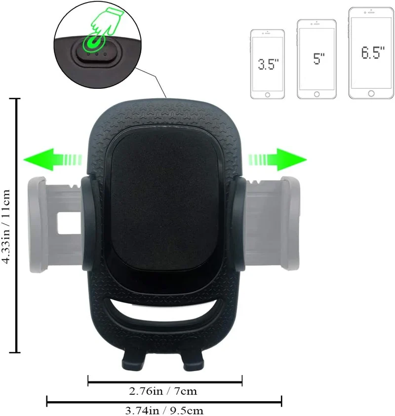 Supporto Porta Telefono per Smart 453, Smart 453 Forfour Fortwo Accessori Supporto Smartphone per Autoradio