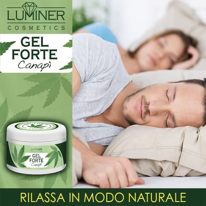 LUMINER® Gel Canapì 500ml, Formula Naturale ad Alta Concentrazione con Estratti di Olio di Canapì, Artiglio del Diavolo e Arnica Montana, Azione Lenitiva e Antinfiammatoria su Articolazioni e Muscoli