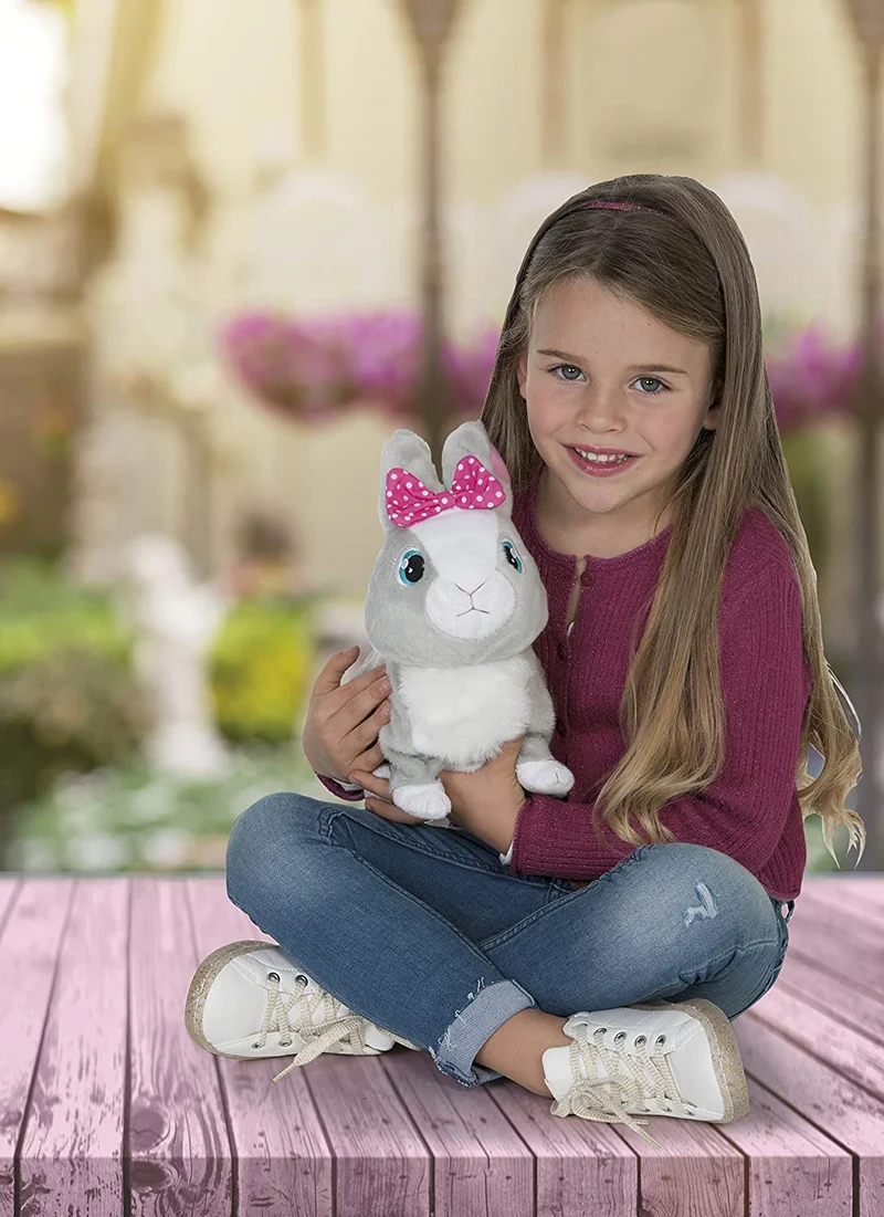 CLUB PETZ Betsy | Coniglio saltatore interattivo che risponde alla tua voce