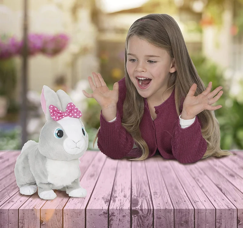 CLUB PETZ Betsy | Coniglio saltatore interattivo che risponde alla tua voce