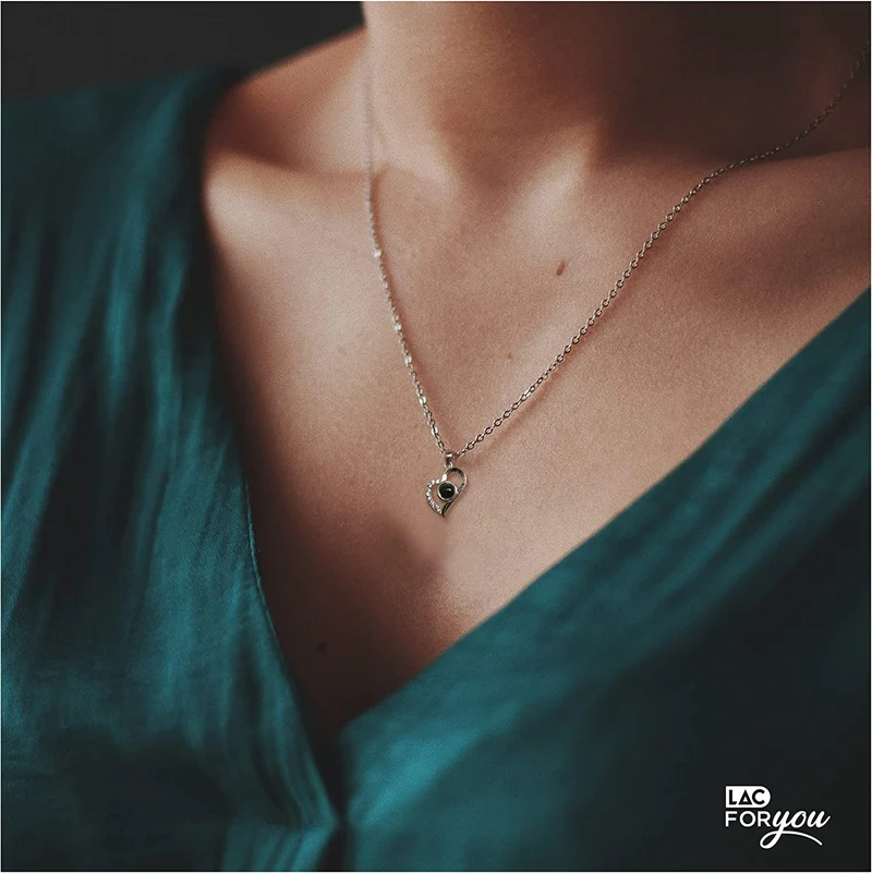 LAC Rosa Stabilizzata Vera con Collana | Rose Stabilizzate Idee Regalo Mamma Idee Regalo Donna Compleanno | Rosa Eterna Vera Idea Regalo Donna Originale | Rosa Perenne Regali Per Lei Fidanzata