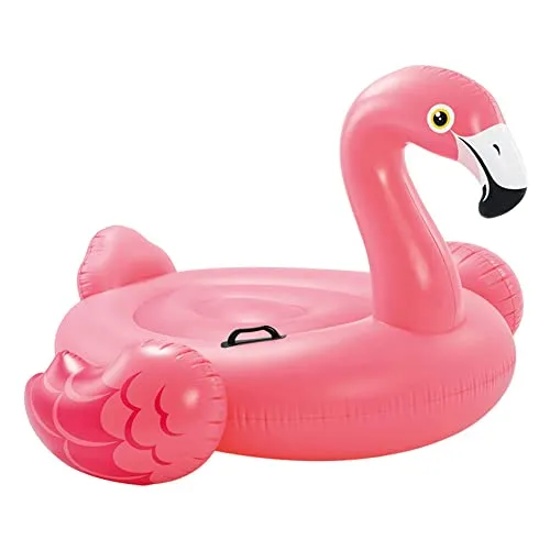 Intex 57558 - Cavalcabile Fenicottero, Rosa, 147 x 140 x 94 cm