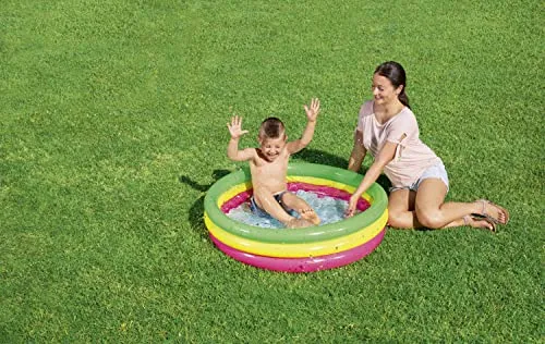 Bestway 51104 Piscinetta per Bambini a 3 Anelli, 2 Anni+