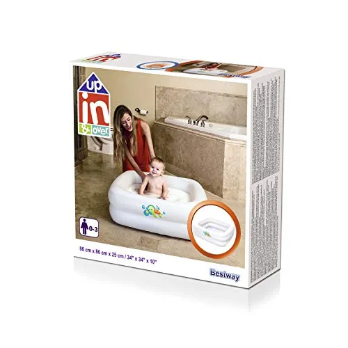 Bestwy 51116 Bagnetto Gonfiabile da Viaggio per Bambini