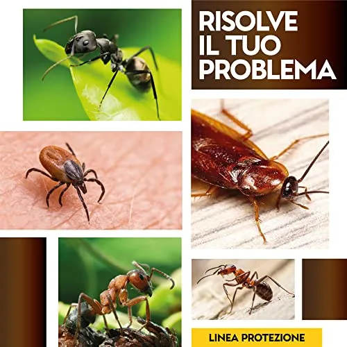 Albagarden Albakill - Esca Anti Formiche Veleno - Insetticida Micro Granulare Per Ambienti Esterni Orto Casa Scarafaggi Grillotalpa Insetti Pulci Zecche Lumache Solubile Spray Antiformiche