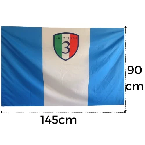NARAMAKI® Bandiera Napoli 90x145 (Bandiera)