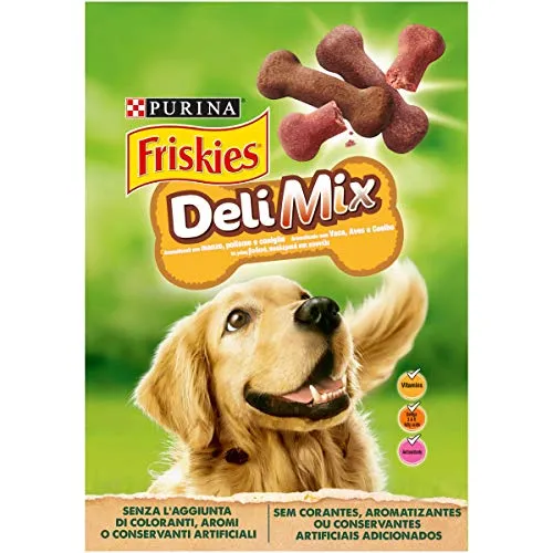 Purina Friskies Biscotti DeliMix per Cani Adulti, 500g