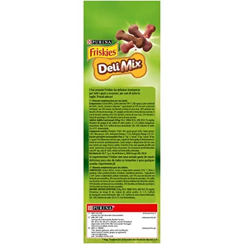 Purina Friskies Biscotti DeliMix per Cani Adulti, 500g