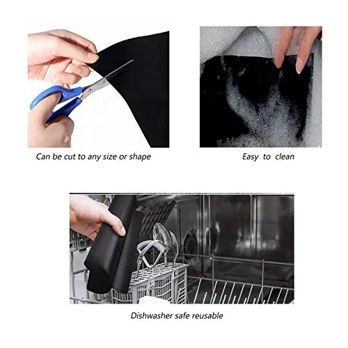 Tappetini da Barbecue accessori barbecue Mat Resistenti a Temperatura Alta Adatti per Griglia a Gas Carbone Forno e Griglia Elettrica