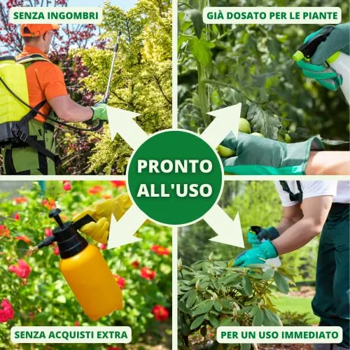 Gardemia Olio di Neem Spray per Piante 750ml Pronto Uso Azione Naturale contro varie Avversità Giardino Casa Multiuso Estratto Meccanicamente con Pressatura a Freddo Straordinarie Proprietà Naturali