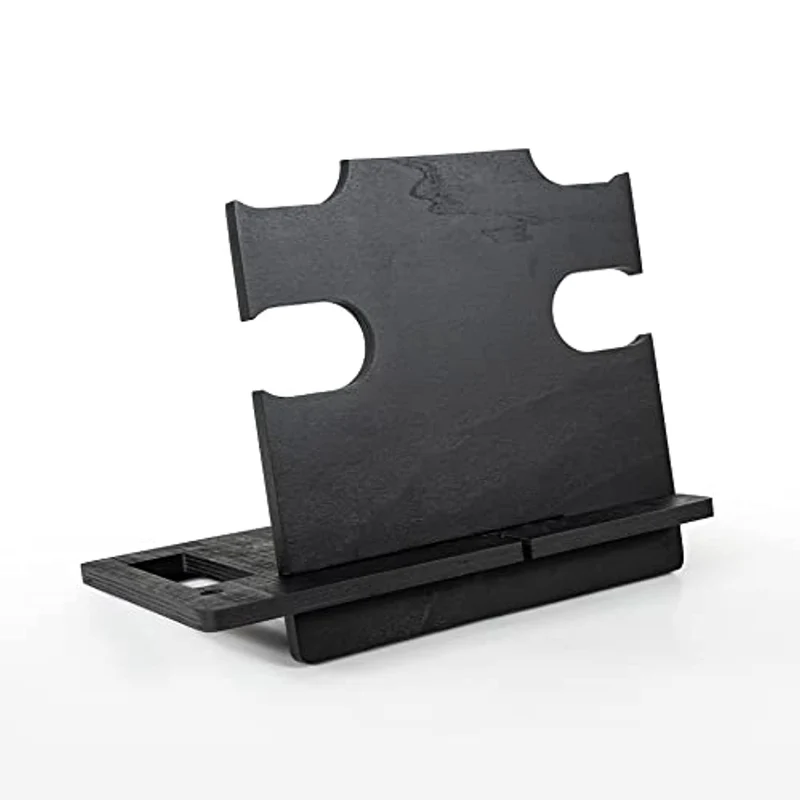 LAC Docking Station per Cellulare in Legno | Idee Regalo Compleanno Uomo | Regali di Natale Originale Lui | Svuotatasche Portaoggetti Orologio | Festa del Papà Anniversario Marito Fidanzato Fratello