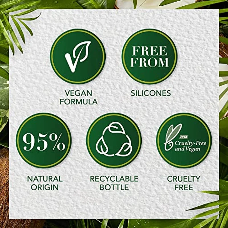 Herbal Essences Shampoo Latte di Cocco, Idrata i capelli secchi, in Collaborazione con i Giardini Botanici Reali di Kew - 250 ml
