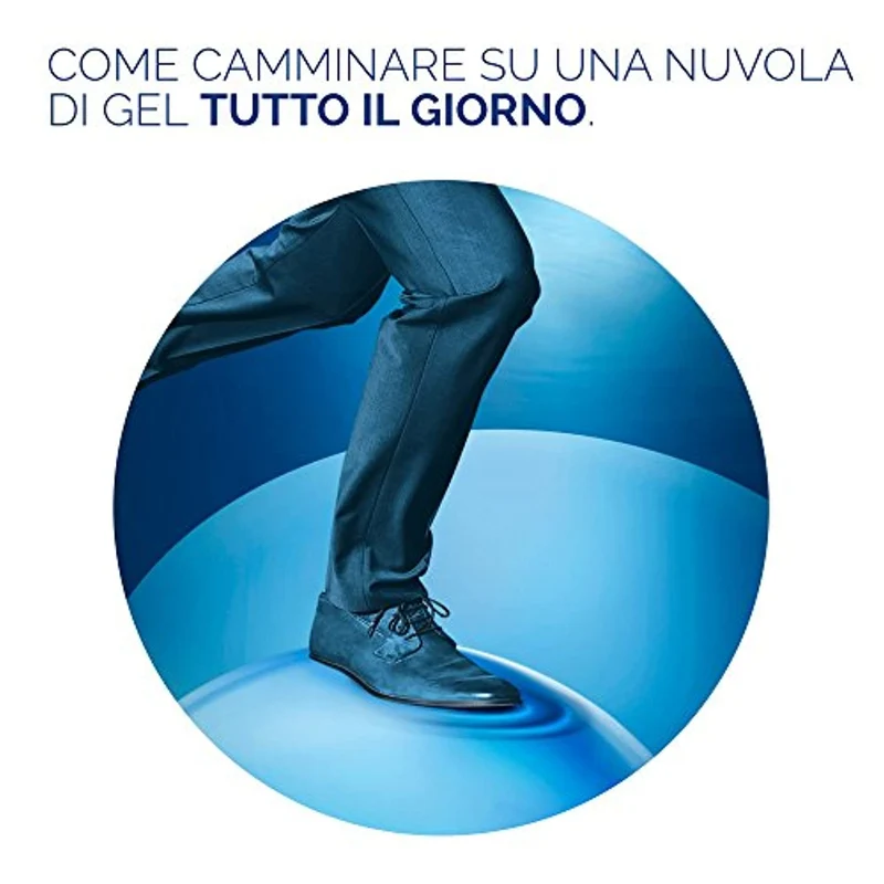 Scholl Solette Scarpe Quotidiane Gel Activ Everyday per Uomo, 40-46.5 EU, 1 Paio