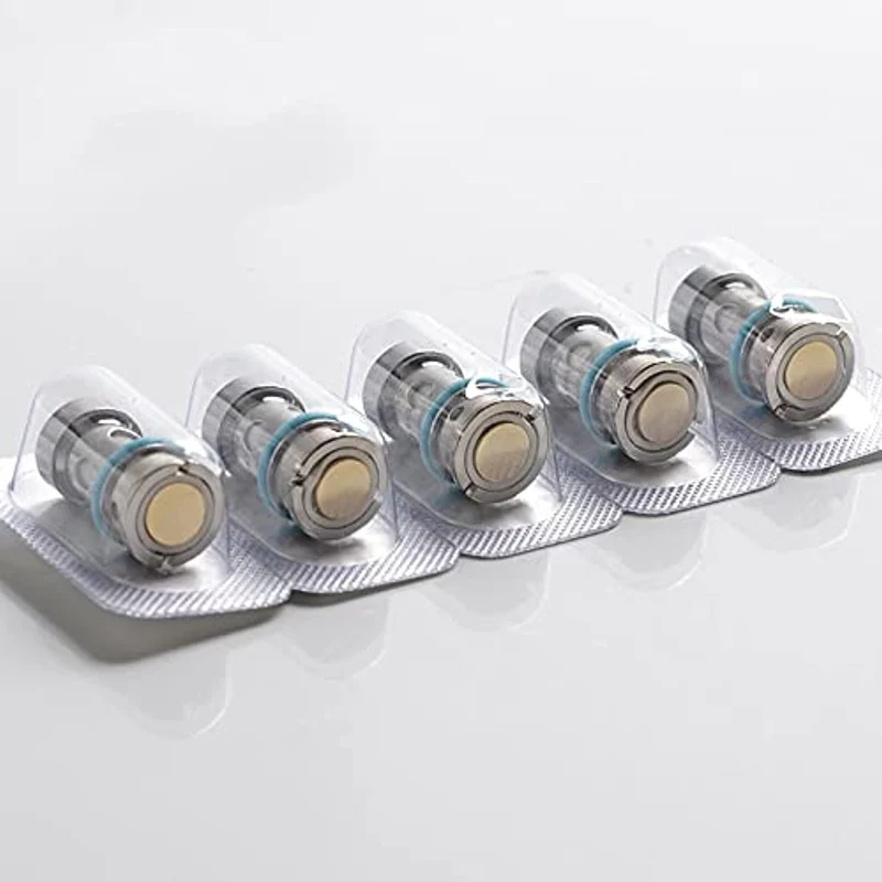 VOOPOO Coil Pnp-tm2 Bobina Da 0,8ohm Per Vinci R X Drag X S Argus Gt Argus Air V.suit (Pz), Acciaio, 5 Unità