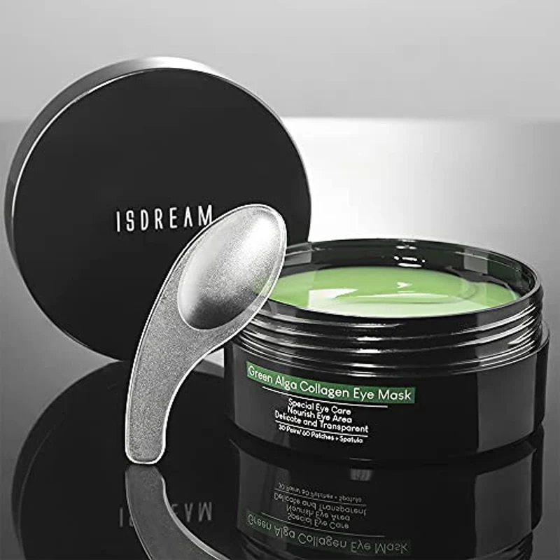 Patch Occhi, Maschera per Gli Occhi, Isdream 30 Paia collagene Eye Mask, Maschere Eye Gel Patches, Alghe Occhi Pads, Anti-Rughe Anti-Età ed Idratante Ridurre Borse Occhiaie e Puffiness