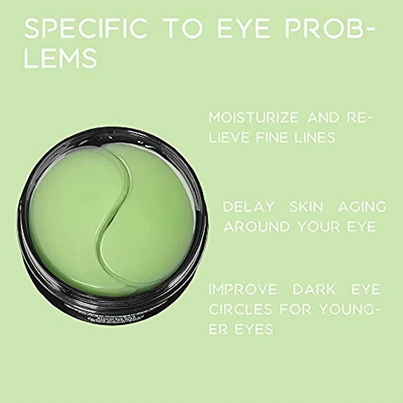 Patch Occhi, Maschera per Gli Occhi, Isdream 30 Paia collagene Eye Mask, Maschere Eye Gel Patches, Alghe Occhi Pads, Anti-Rughe Anti-Età ed Idratante Ridurre Borse Occhiaie e Puffiness