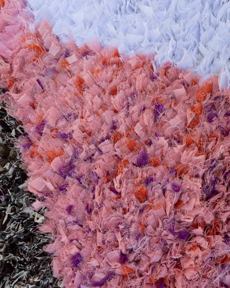 Tappeto Boucherouite 90x55 cm