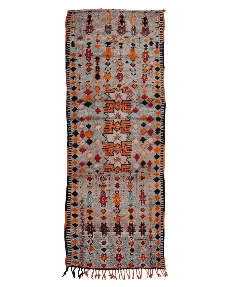 Tappeto Taznakht vintage 315x105cm