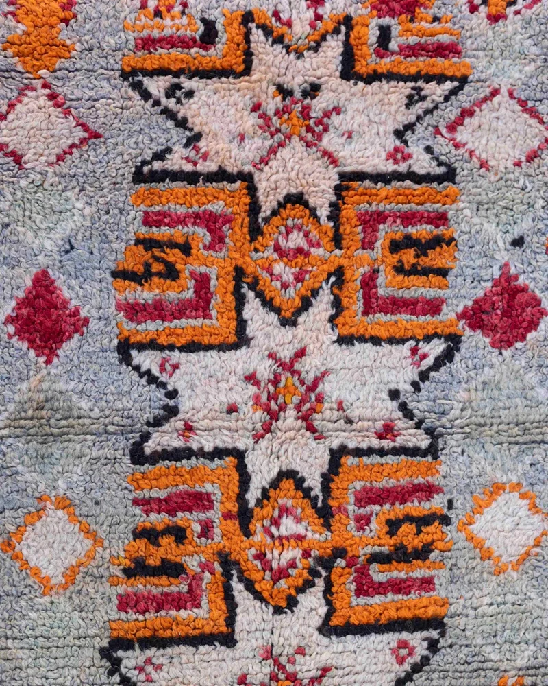 Tappeto Taznakht vintage 315x105cm