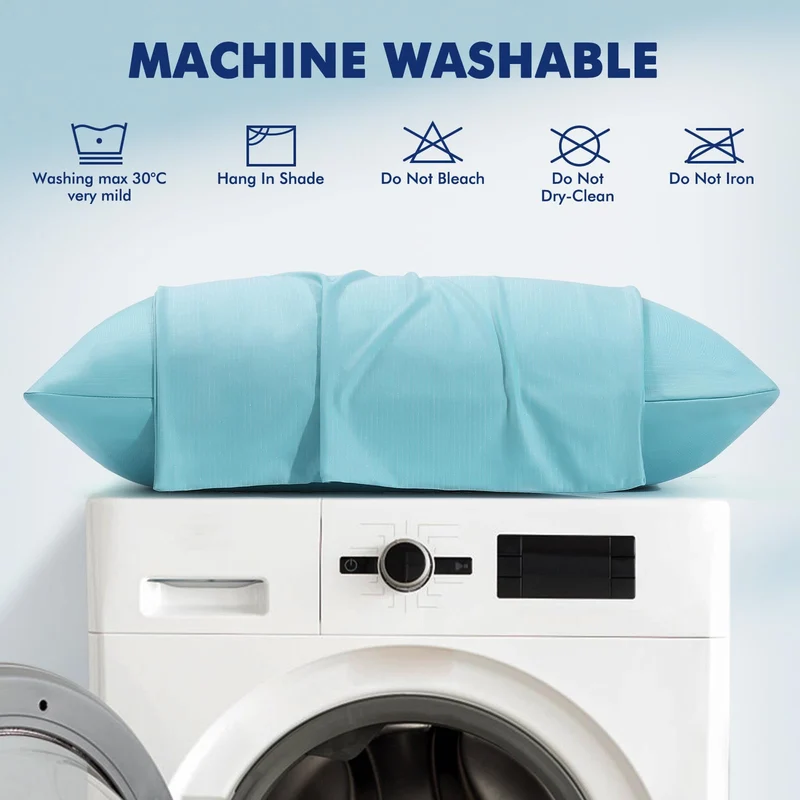 Arc-Chill 3.0 Cooling Pillowcase – Silver Ion Freshness, Dual-Sided Cool Touch, Ultra-Light & Breathable for Hot Sleepers-Blue