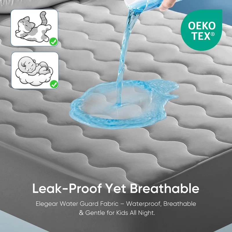 Stay Cool with Q-Max 0.5 — The Ultimate Arc-Chill 3.0 Cooling Fitted Sheet by Elegear