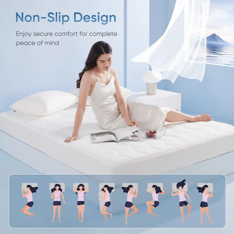 Stay Cool with Q-Max 0.5 — The Ultimate Arc-Chill 3.0 Cooling Fitted Sheet by Elegear
