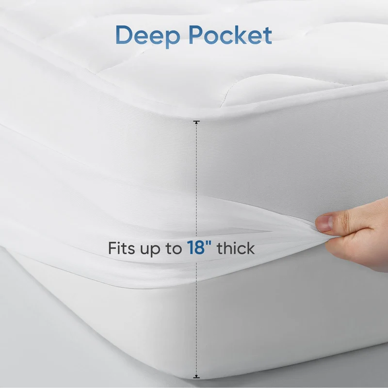 Stay Cool with Q-Max 0.5 — The Ultimate Arc-Chill 3.0 Cooling Fitted Sheet by Elegear