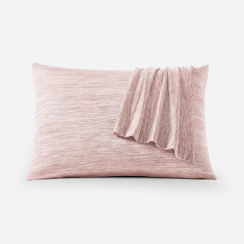 Revolutionary Light Pink Cooling Pillowcases Set of 2 – Arc-Chill Pro Q-Max 0.4