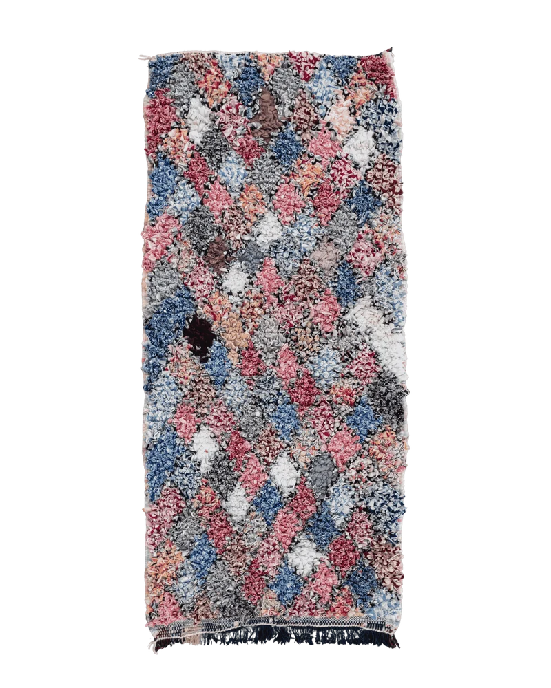 Tappeto Boucherouite 105x52 cm