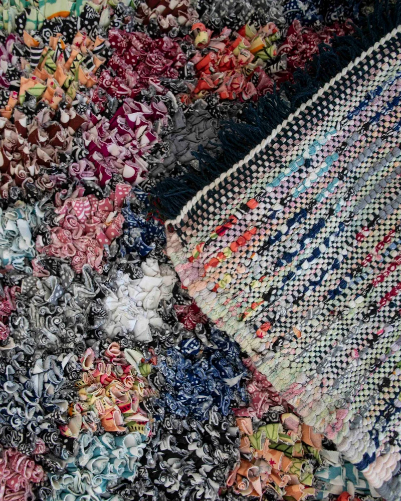 Tappeto Boucherouite 103x50 cm