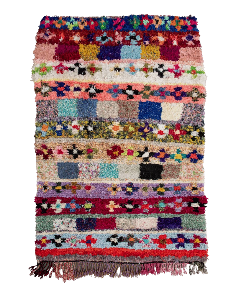 Tappeto Boucherouite 150x110 cm