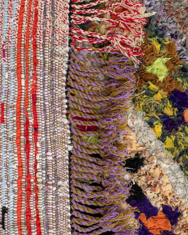 Tappeto Boucherouite 150x110 cm