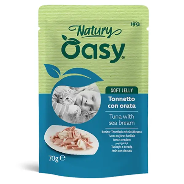 Oasy Natury Cat Adult Soft Jelly 70 gr