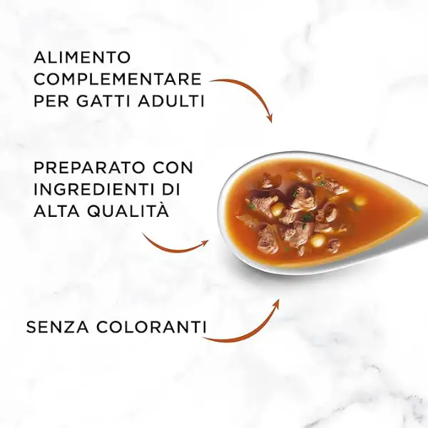 Purina Gourmet Soup Royale Filetti in brodo di cottura 45 gr