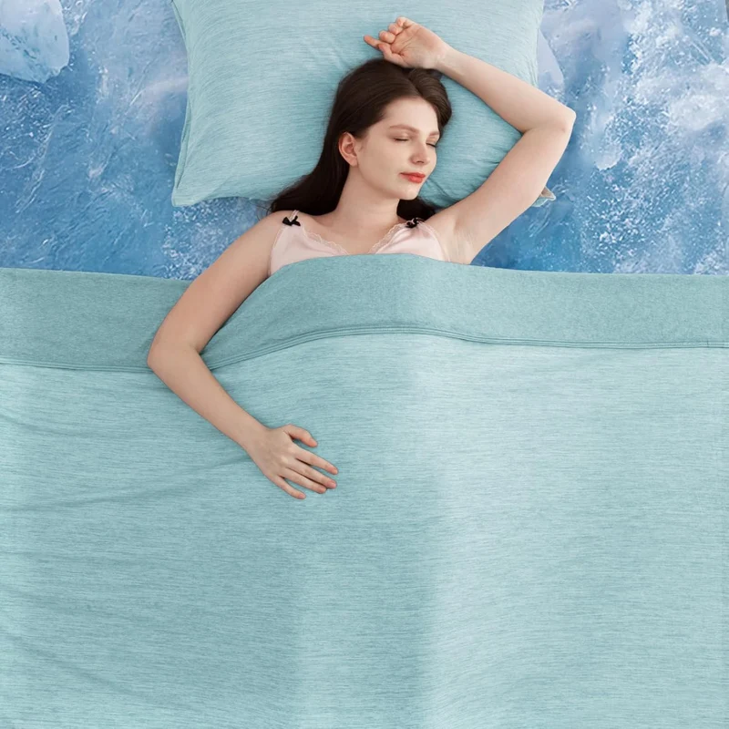 Elegear Green Cooling Blanket – Arc-Chill 3.0, Q-Max>0.5, Multi-Size Options