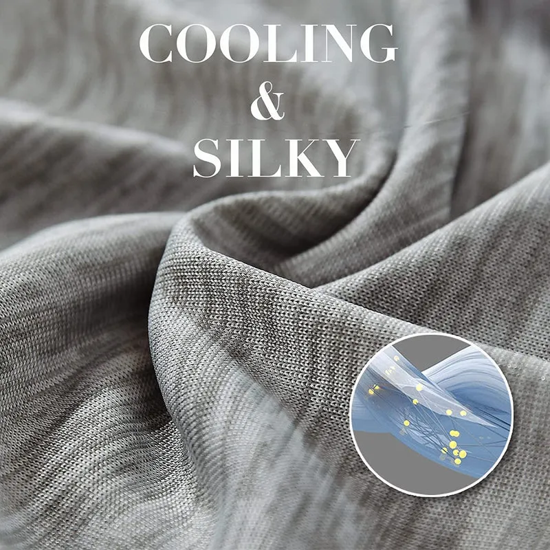 Elegear Gray Cooling Blanket – Arc-Chill 3.0, Q-Max>0.5, Multi-Size Options