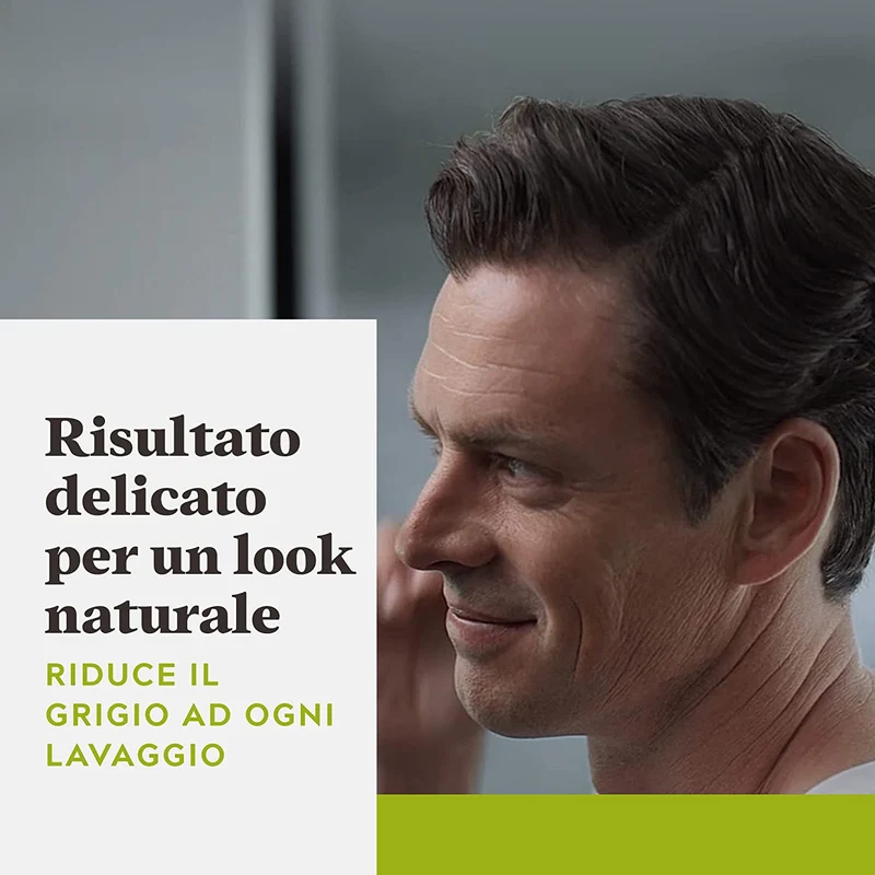 Just For Men Control GX Shampoo Colorante Per Uomo, Riduce Gradualmente I Capelli Grigi Per Un Look Naturale. 118ml