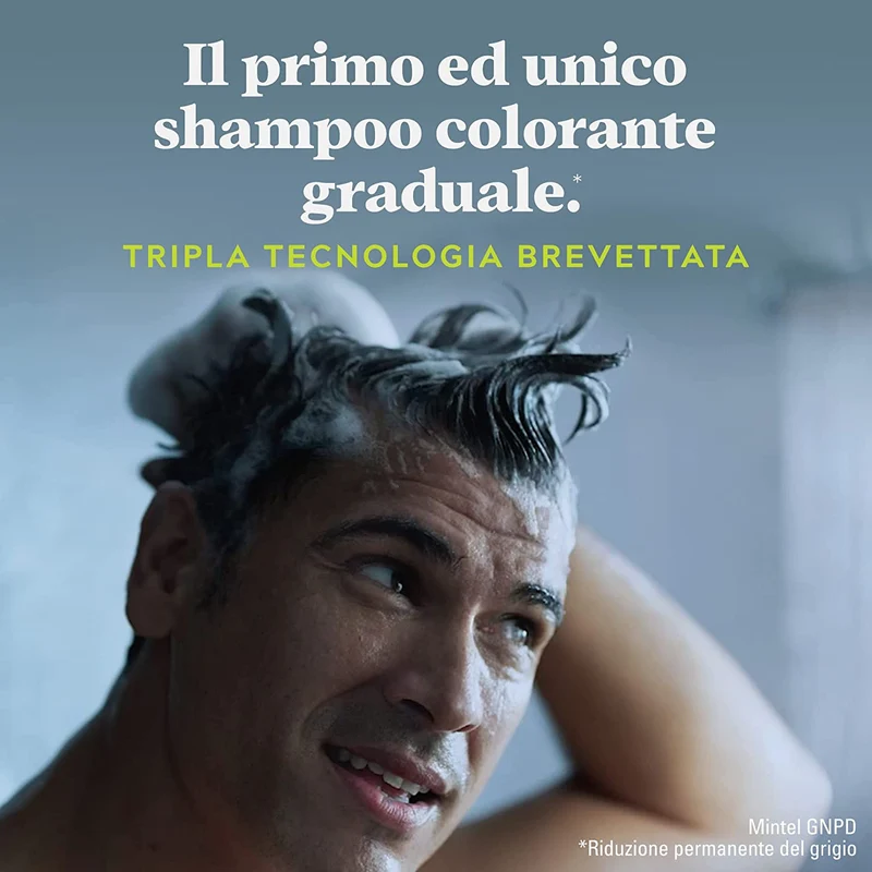 Just For Men Control GX Shampoo Colorante Per Uomo, Riduce Gradualmente I Capelli Grigi Per Un Look Naturale. 118ml